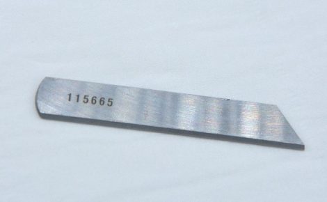 Juki MOG-2504, MOG-2514, MOG-2516 interlock alsókés vastag árus