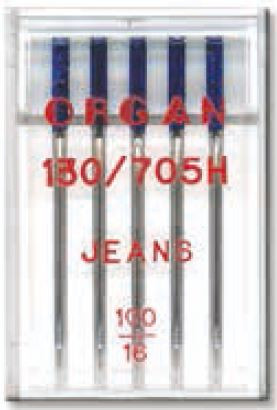 Organ 130/705H JEANS 100 műanyag csomagolású varrógéptű