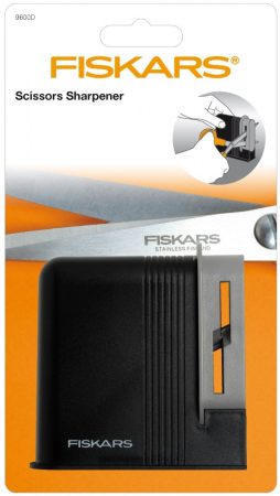 Fiskars nagy fekete Clip-Sharp™ ollóélező