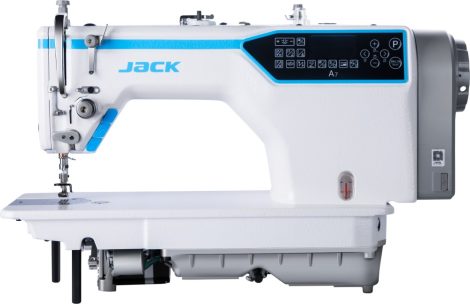 Jack A7-DH-7 Automata nehézárus 7mm öltésnagyságú ipari gyorsvarrógép digitális tolással kompletten