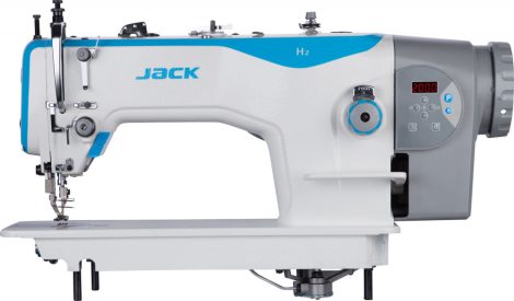 Jack H2-12 kettőstovábbítású nagy hurokfogós nehéz árus gyorsvarrógép kárpitos kompletten