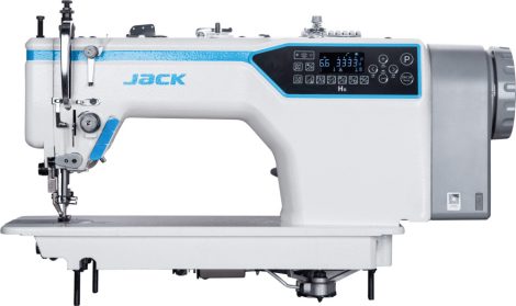 Jack H6 automata kettőstovábbítású nagy hurokfogós nehéz árus kárpitos gyorsvarrógép kompletten